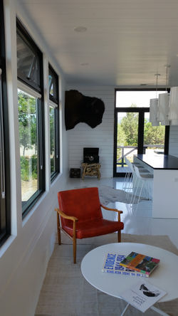 Interior of Chama Cabin One