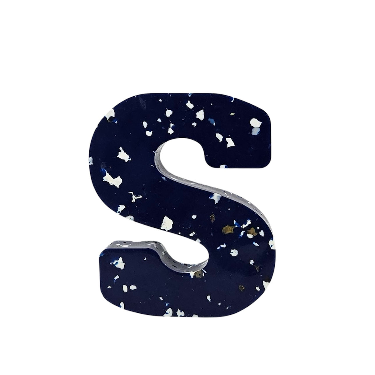 Letter S - Recycled Plastic Alphabet LetteR