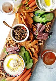 Arranged Food and Objects