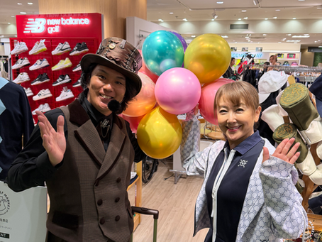 東ちずるさんとマジシャンヒロシ