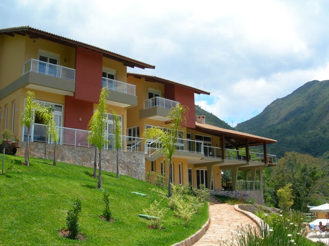Fachada para o vale