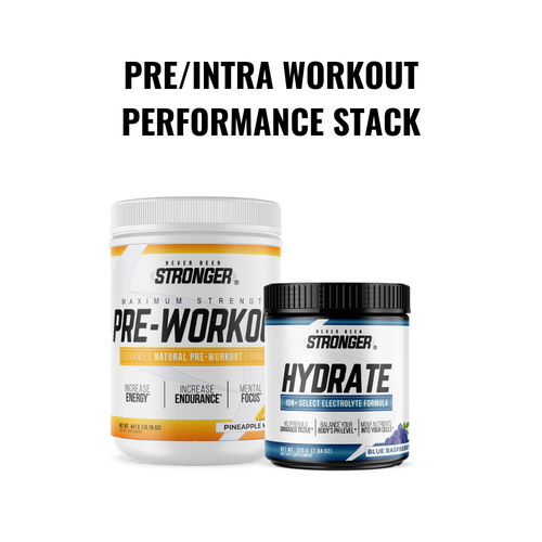 Pre/Intra Workout Performance Stack Never Been Stronger