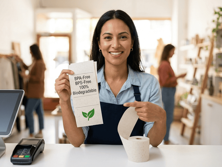 Why Every Business Should Switch to BPA-Free, BPS-Free & Biodegradable Receipt Paper in 2026