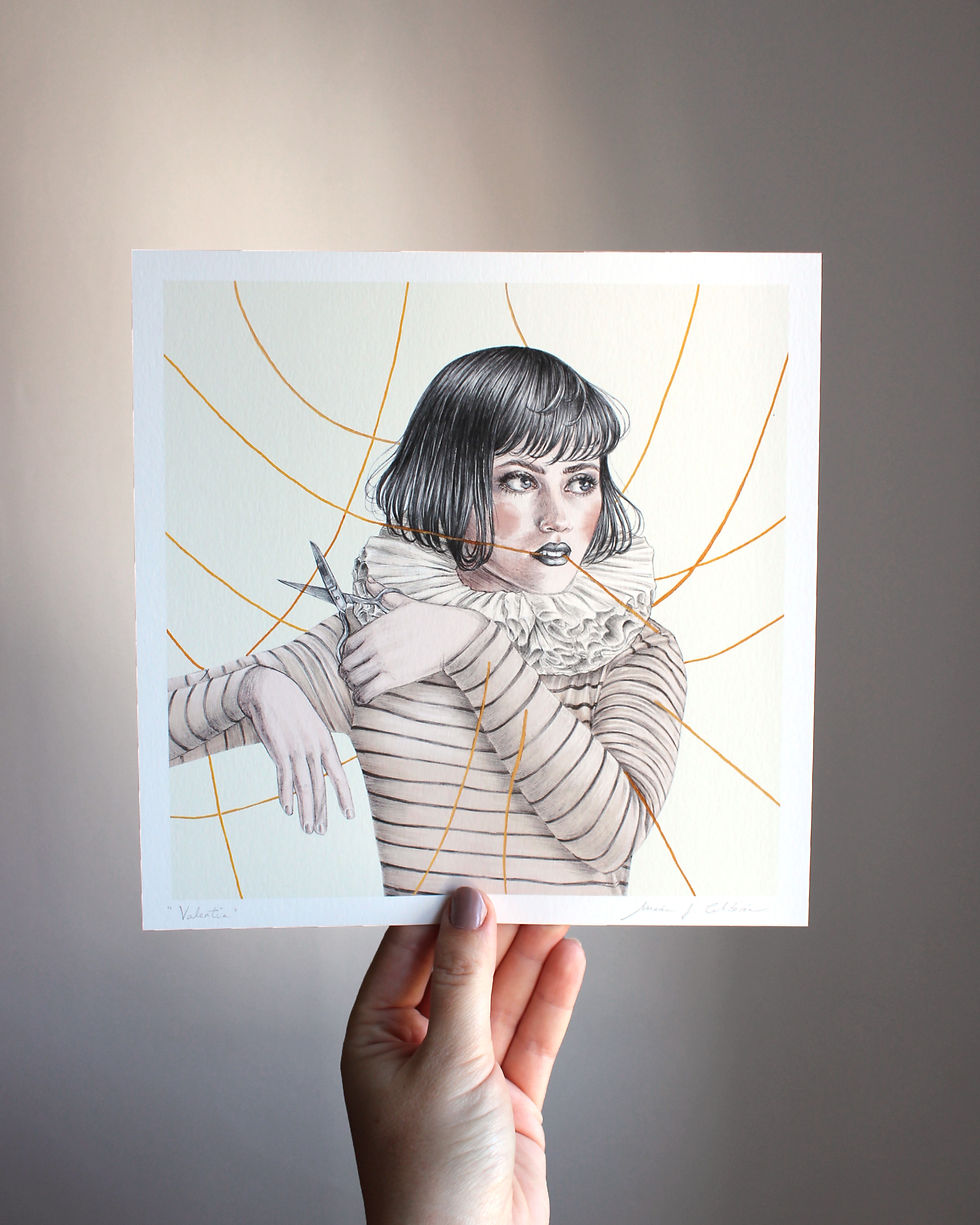 Miniatura: 'Valentía' - Lámina artística