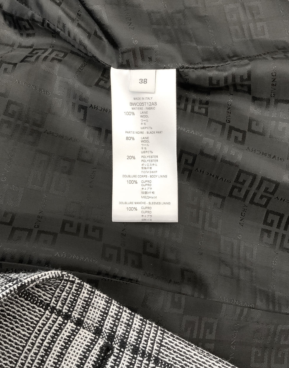 Miniature : GIVENCHY Manteau Prince de Galles