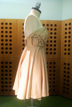 Smocked-Top Dress (Side View)