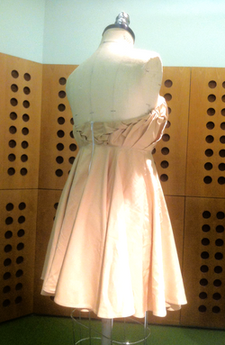 Smocked-Top Dress (back-side view)