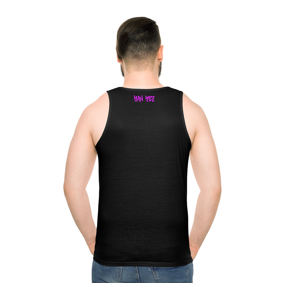 Thumbnail: Vibrant Queer Babe Unisex Tank Top - LGBTQ+ Fashion