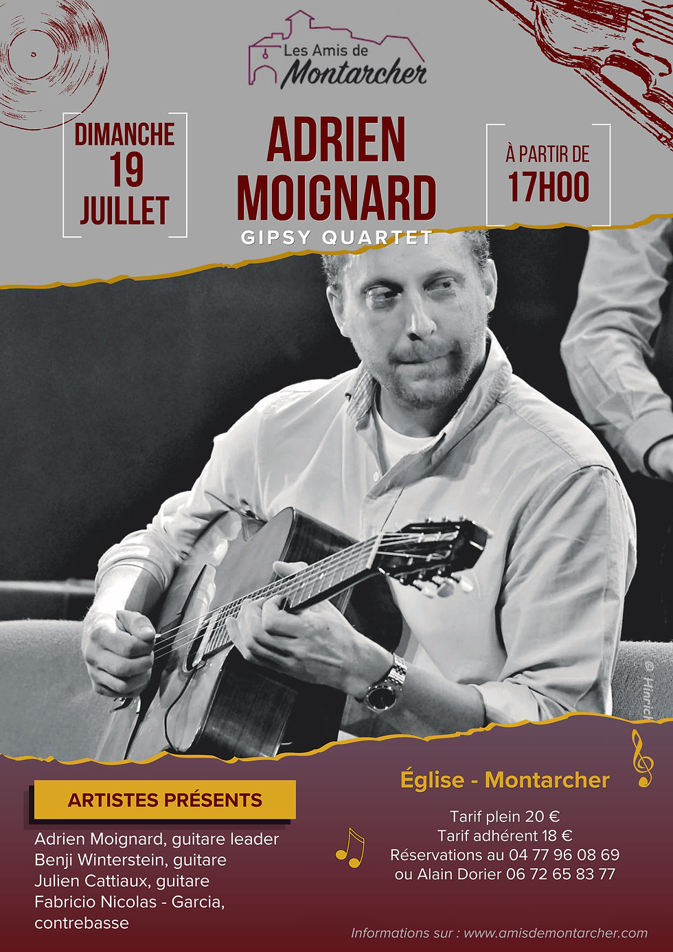 Concert - Adrien Moignard Gipsy Quartet