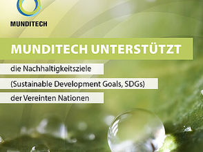 MUNDITECH unterstützt die Nachhaltigkeitsziele (SDGs) der Vereinten Nationen