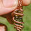 Thumbnail: "Harita" Cosmic Pulse Amulet: Moldavite / Ra - Mu Cubit Copper Coil 