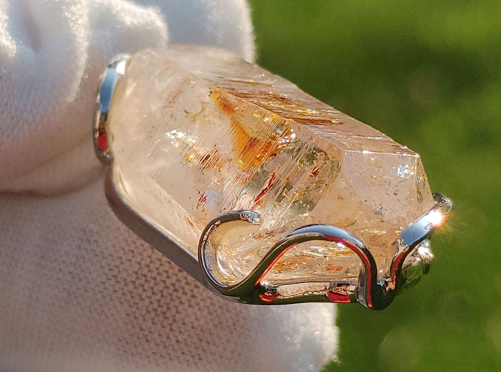 Thumbnail: 2026 Limited Edition Child of Waters Enhydro Quartz Amulet 
