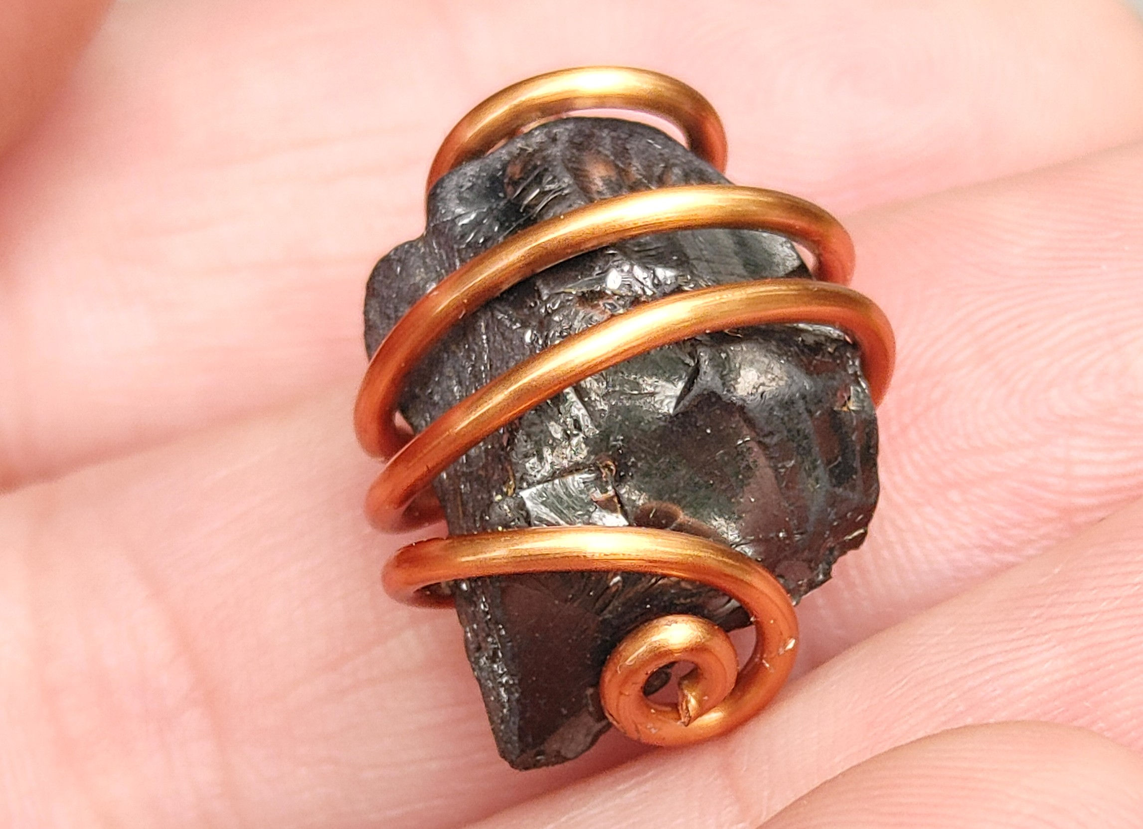 AAA Elite Noble Shungite Copper Coil Signature Series H.E.A.L. Shield 