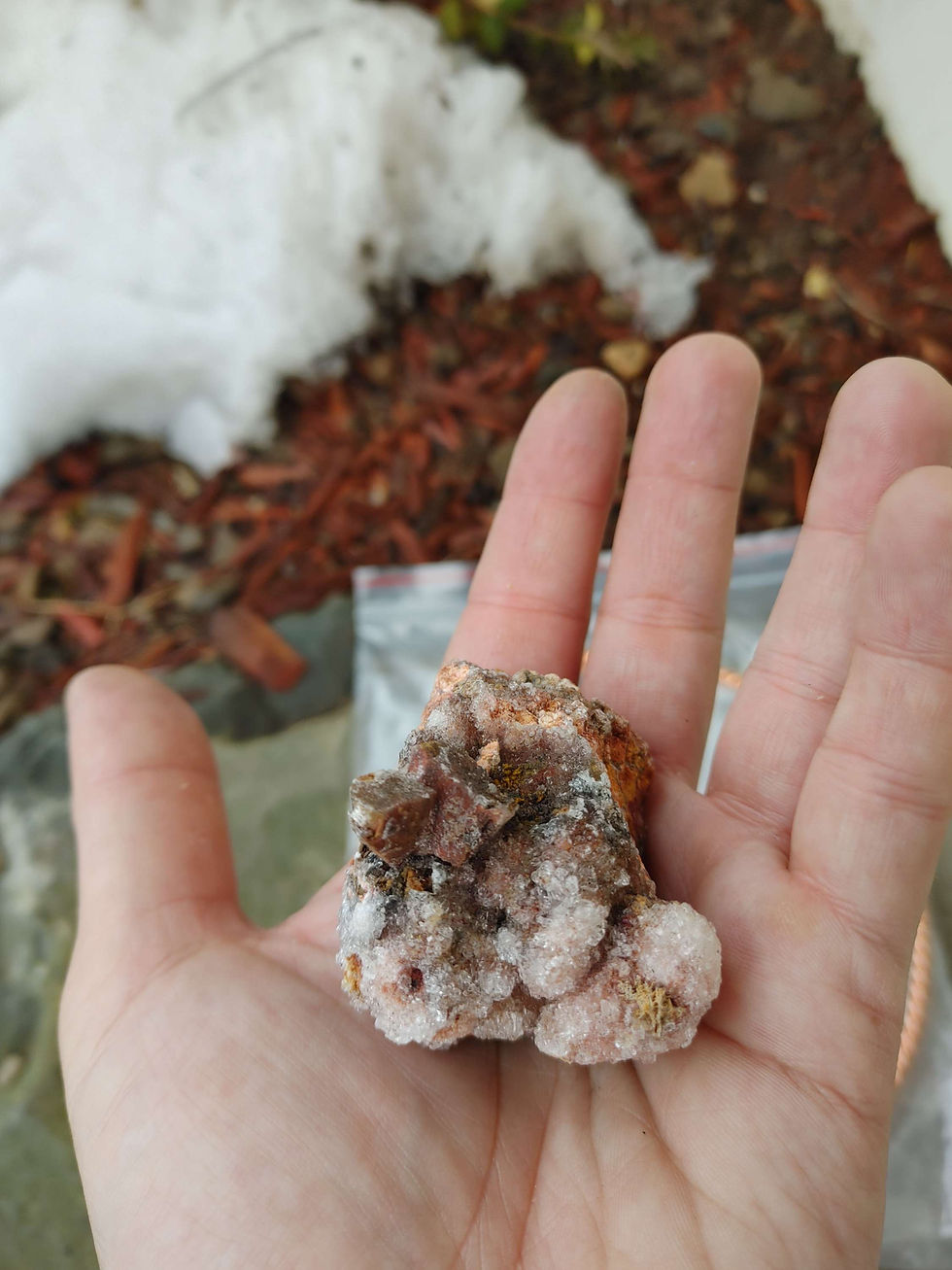 Thumbnail: Copper Tensor Royal Cubit XXL Light Ring-Selenite -Shungite-Herkimer 