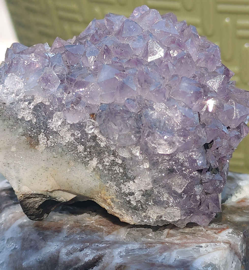 Thumbnail: AAA Amethyst Geode Cluster (Dolmen Imprinted) 