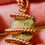Thumbnail: Streams of Lyra Amulet: Ethiopian Fire Opal Gem Specimen Royal Cubit Copper Coil