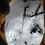 Thumbnail: AAA Reticulated black tourmaline Quartz Palmstone XL  (6.46oz)
