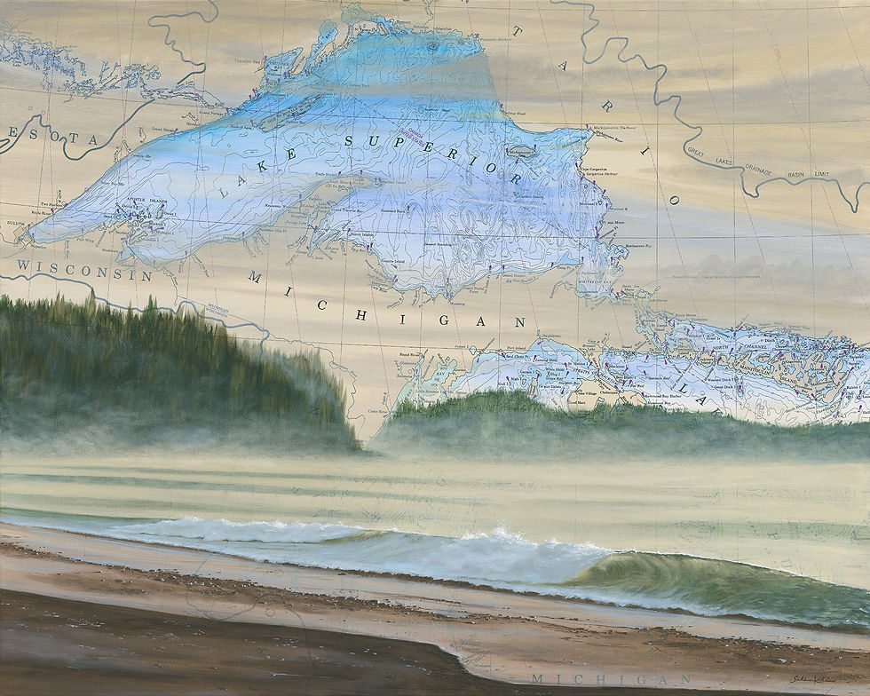 Mist of the U.P. by Salina Kalnins