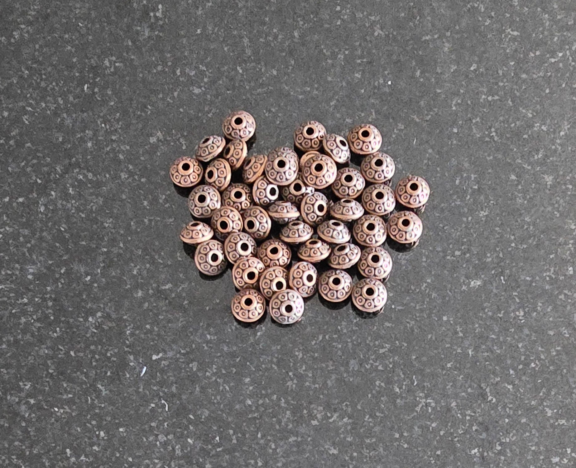 Copper color drum spacer (4)
