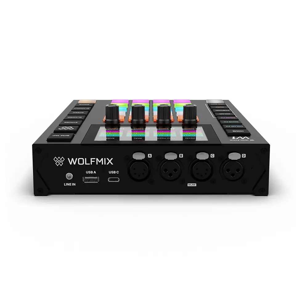 Thumbnail: WOLFMIX W1 MK3 DMX Lighting Controller