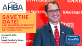 Fall Membership Meeting Features ISU President