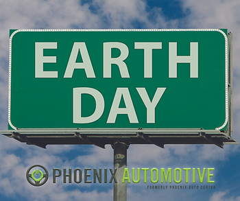 earth day road sign