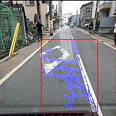 Regenerated-road-damage-label-image-red-