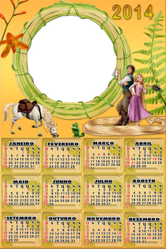 CALENDÁRIO 2014