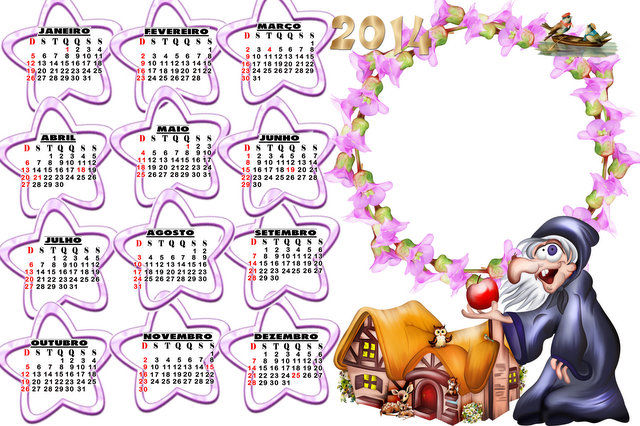CALENDÁRIO 2014