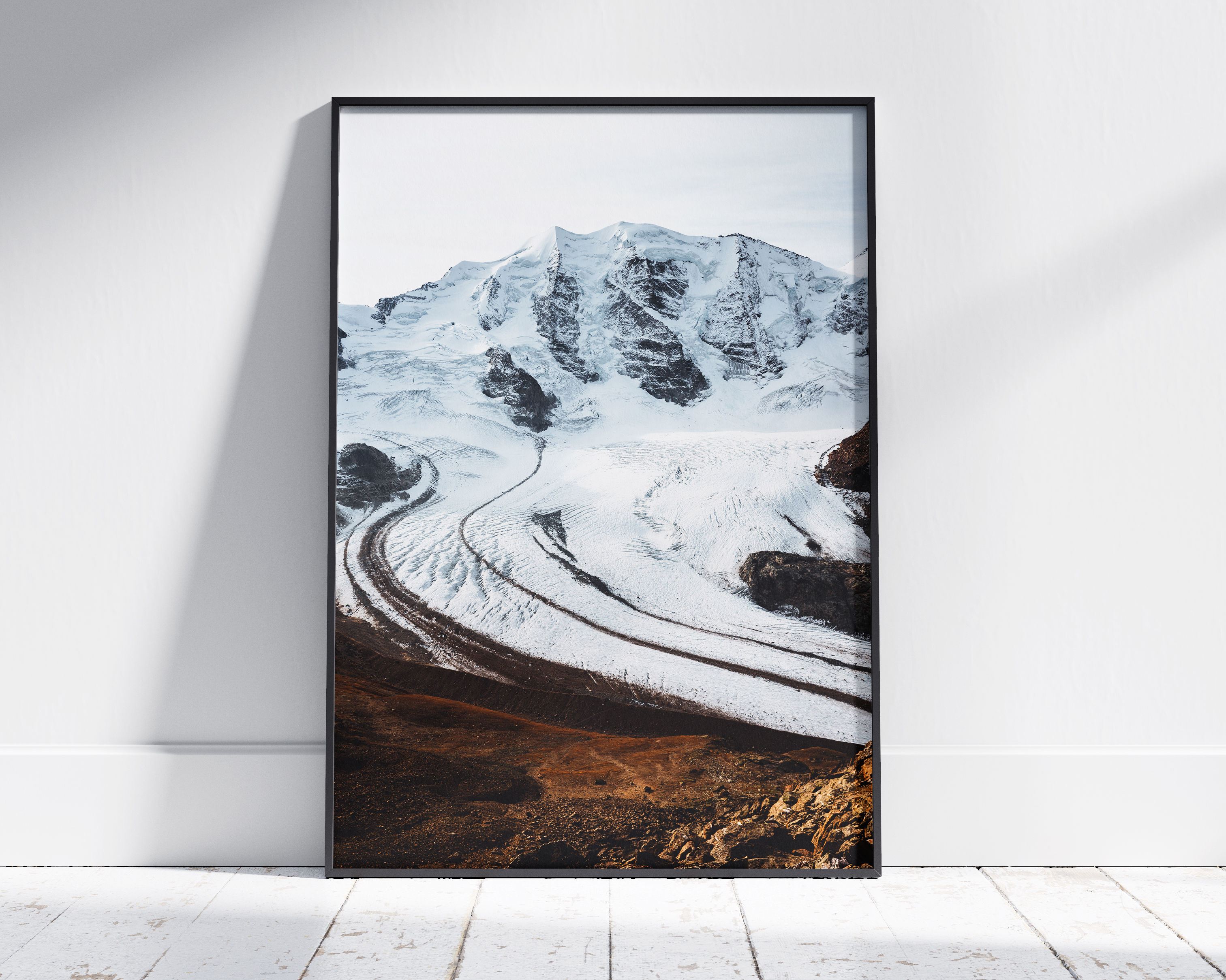 Piz Palü mit Gletscher