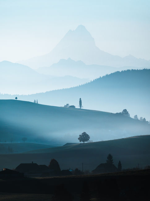 Nebelstimmungen rund um Bern - Herbst 24