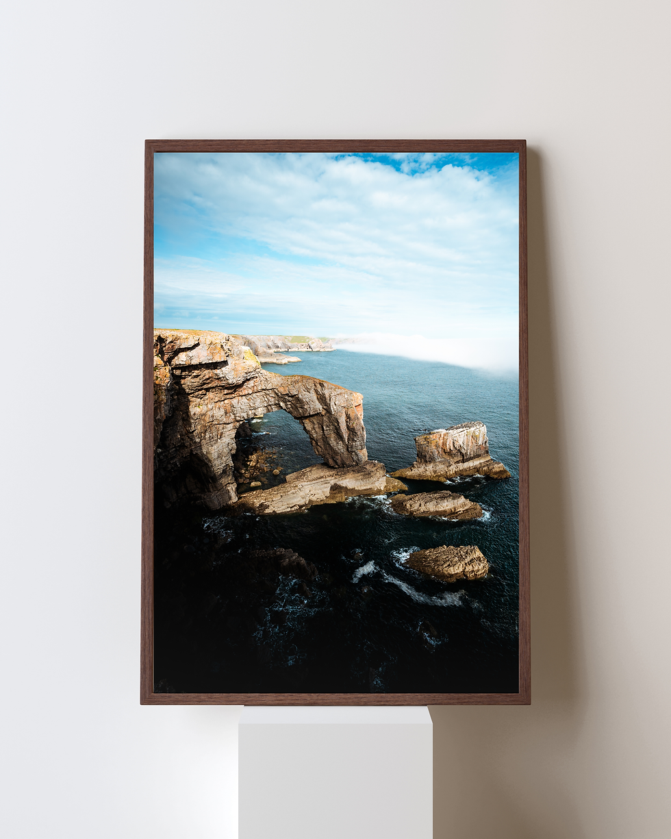 Miniaturbild: Green Bridge – Wales Hochformat