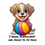 Thumbnail: Playful Peacemaker Puppy Affirmation Stickers #5