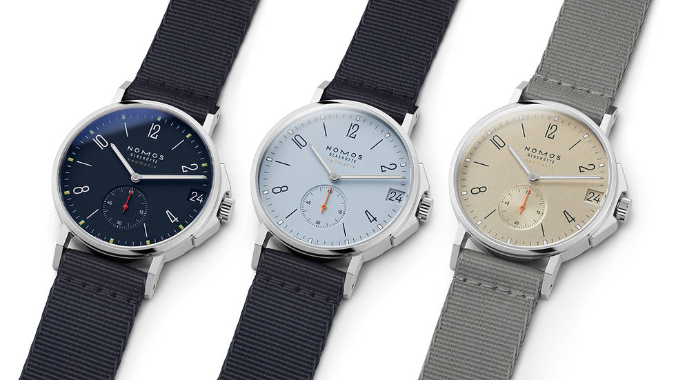 NOMOS Glashütte Ahoi neomatik 38 Date Watch