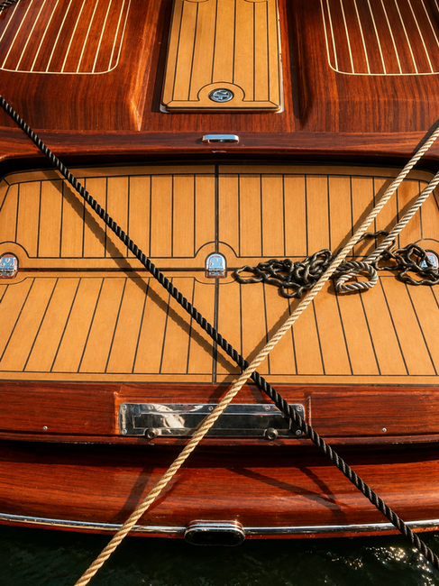 Tullio Abbete boat showing collaboration with UNIMATIC