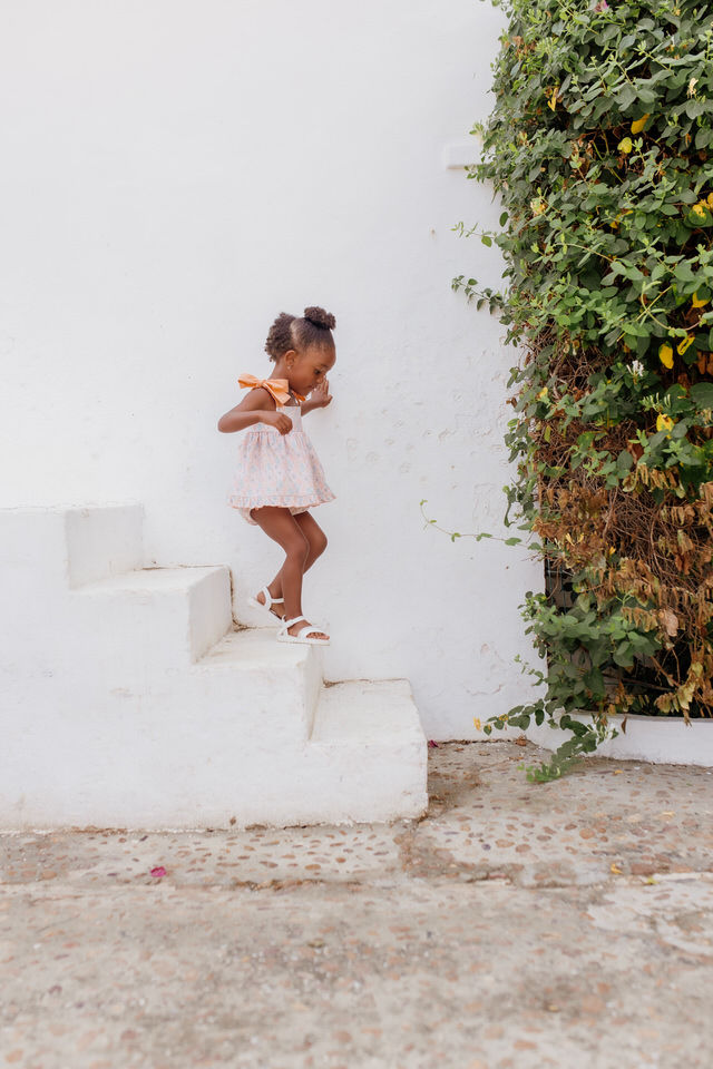 Cloe Escrivá de Agencia KID para Confecciones Popys. Modelo y actriz, talento andaluz