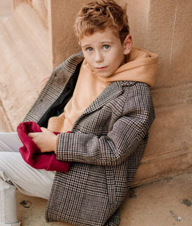 Iván Shakhov de Agencia KID para la revista VIA DONNA MAGAZINE. Modelo y actor infantil. Talento andaluz. Fotógrafa Silvia Galán