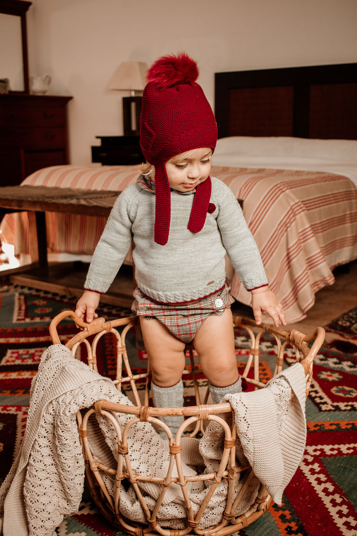 Modelo Gonzalo de Agencia KID para la marca de ropa infantil Rahigo