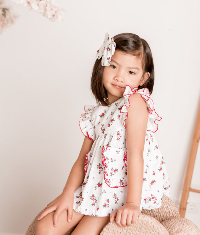 Lya Lin de Agencia KID para Mon Petit BonBon. Modelo y actriz. Talento infantil andaluz.