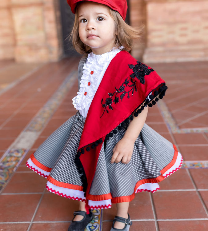 Sindy Calahorro de Agencia KID para Carmen Garrido. Modelo y actriz infantil. Talento andaluz