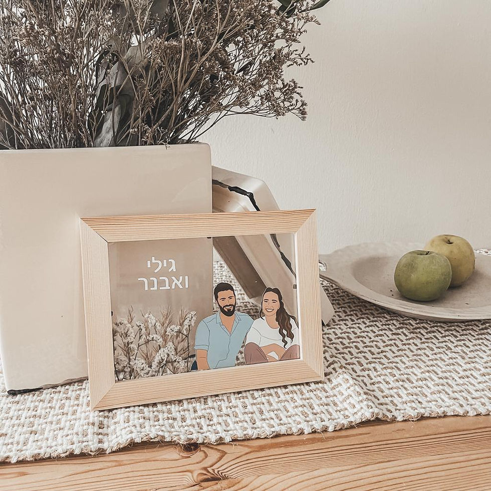 תמונה ממוזערת: שלט לדלת עם איור דיגיטלי