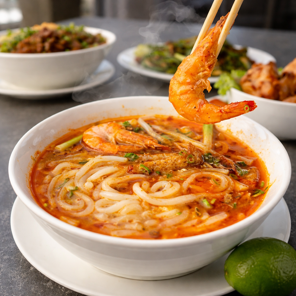 Banh Canh from Pho Kim Long Vegas Town Square Menu.