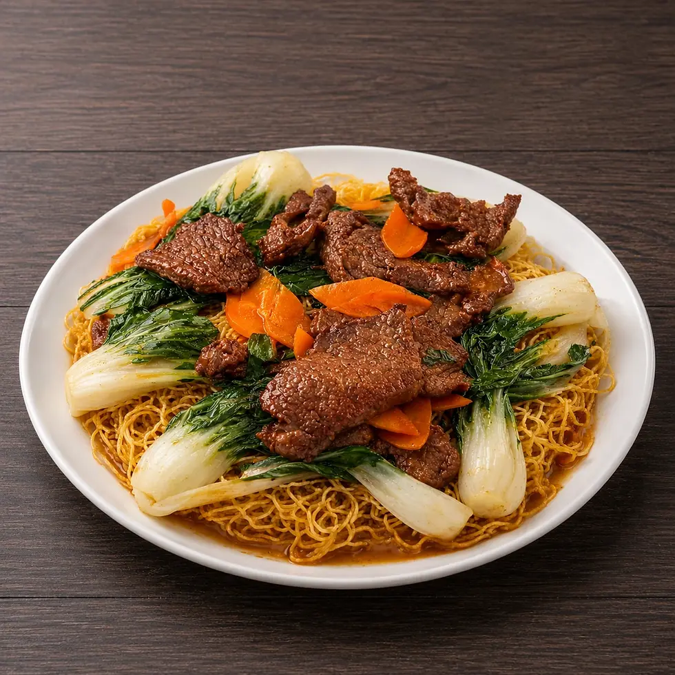 Drunken Noodles from Pho Kim Long Vegas Town Square Menu.