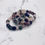 Thumbnail: 3-Bracelet Set with Pink Tourmaline, Labradorite, Rose Quartz, and Amethyst