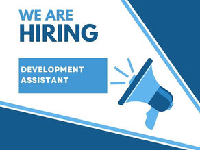 We Are Hiring: Development Assistant