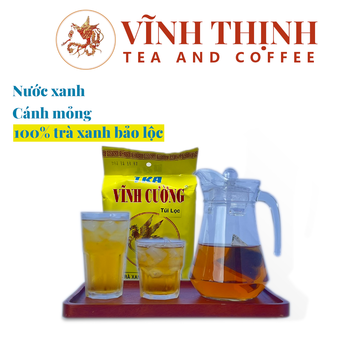 Trà Lài túi lọc (Jasmine tea bag)
