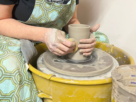 Noelle's Adult Ceramics Week 1 Winter 2023            Intermediate Wheel   