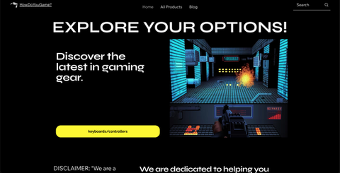 Gaming-blog/Affiliate site.