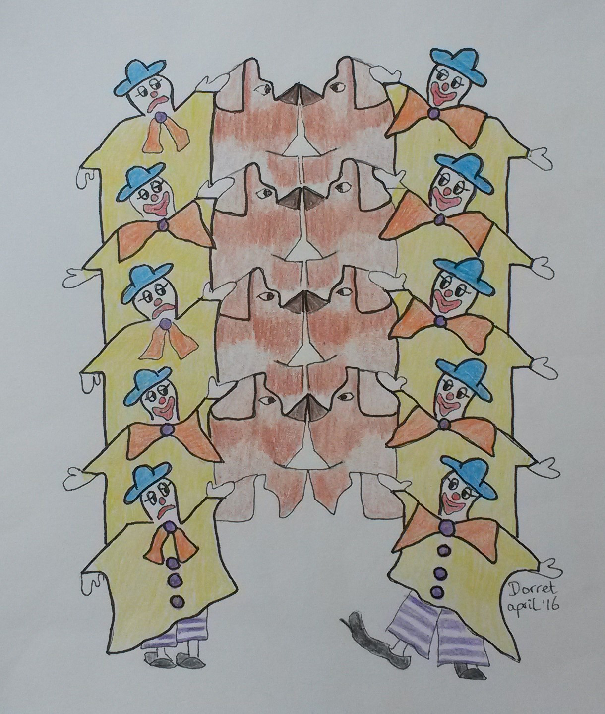 13 Clowntjes