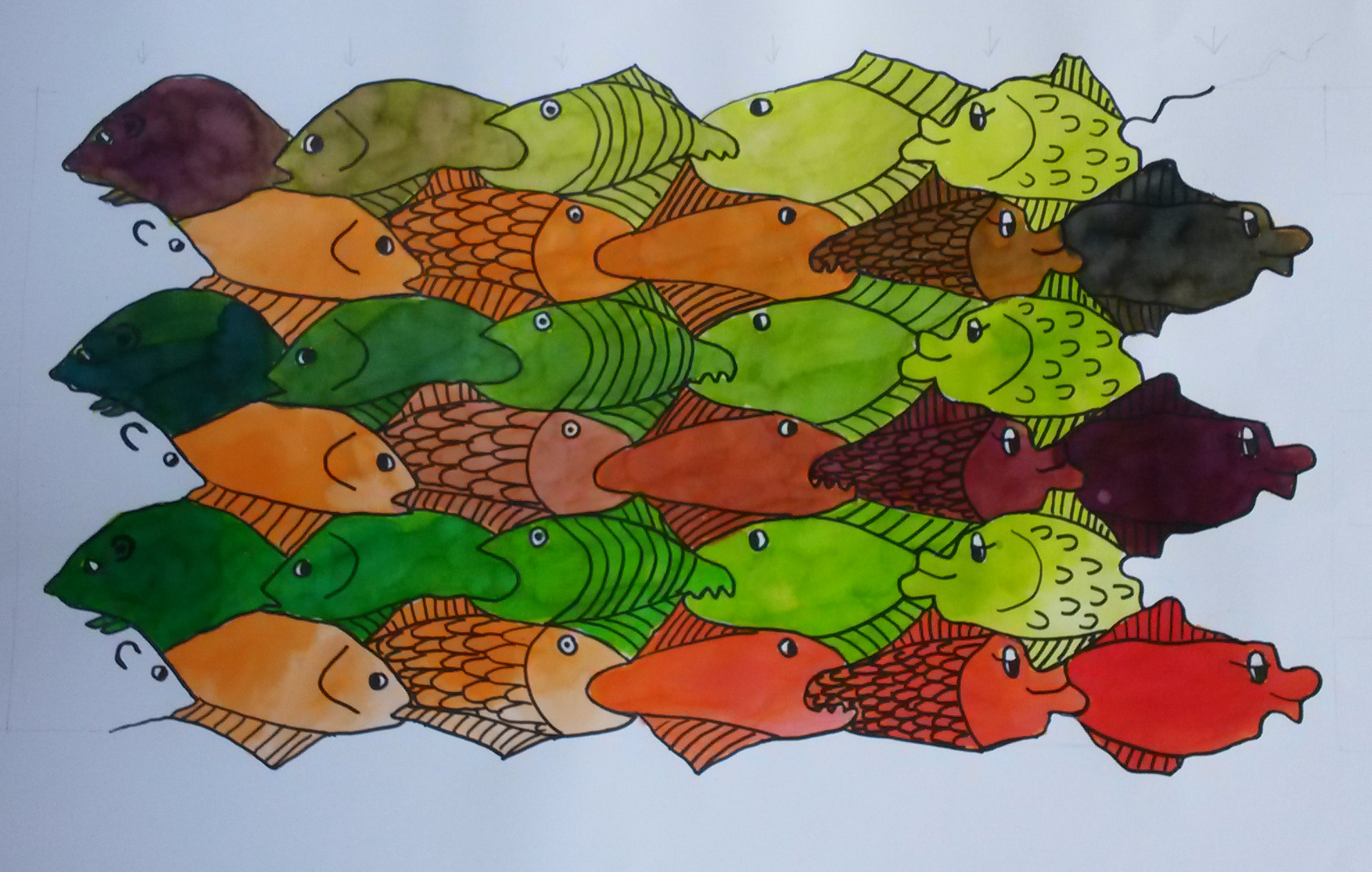 23 Raster Metamorphose